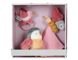 coffret cadeau naissance, rose, little dutch