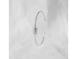 bracelet jonc à personnaliser, argent