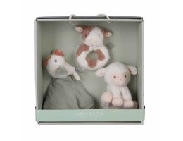 set cadeau de little dutch, la ferme, avec doudou à perspnnaliser
