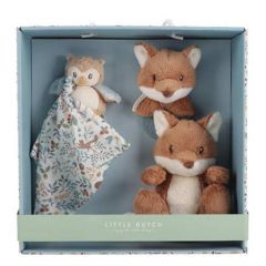 coffret naissance a personnaliser forest friends de little dutch