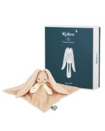 doudou kaloo avec coffret à personnaliser, couleur pêche