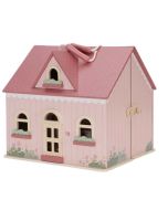 maison portable pour poupées, en bois, de la marque Little Dutch