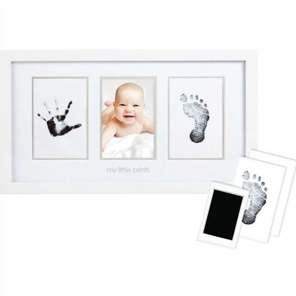 Cadeau Souvenir Naissance, Photo et Empreinte Bébé, 100% sur pour bébé